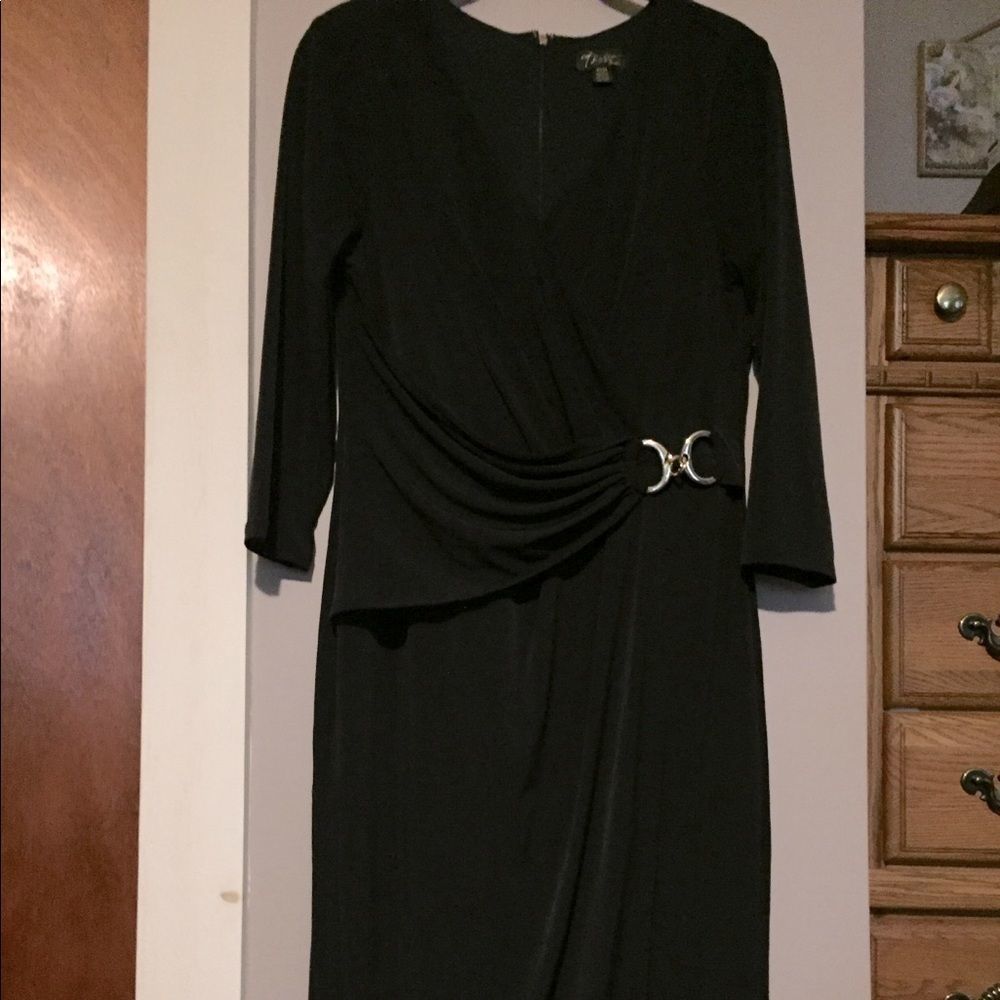 Thalia Black Career Or Cocktail Dress